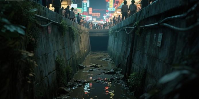 夜市水鬼