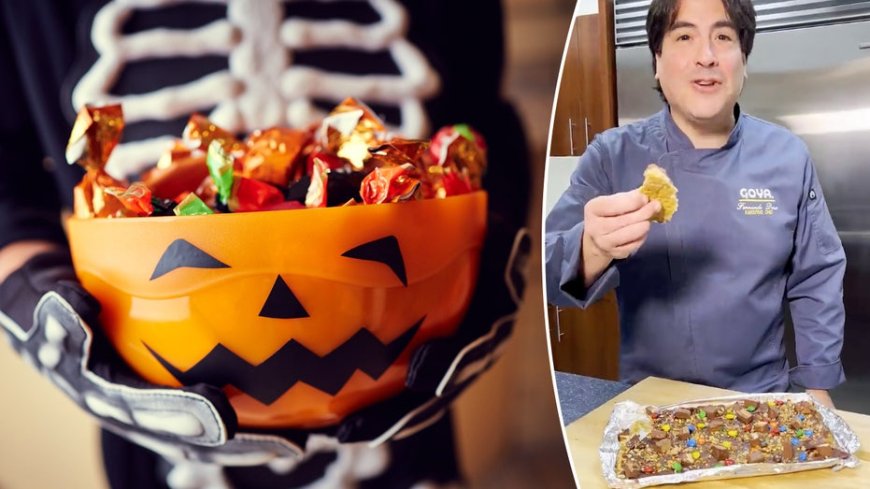 Halloween leftovers? Candy Bark recipe is chef's solution to use up sweets