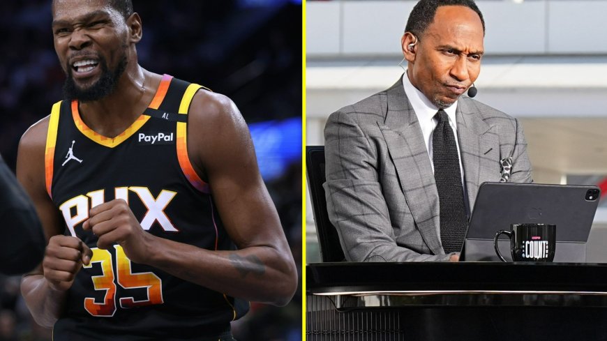 ‘He’s a clown’ – Frustrated Kevin Durant attacks and calls out Stephen A. Smith in unfiltered rant at ESPN’s biggest star