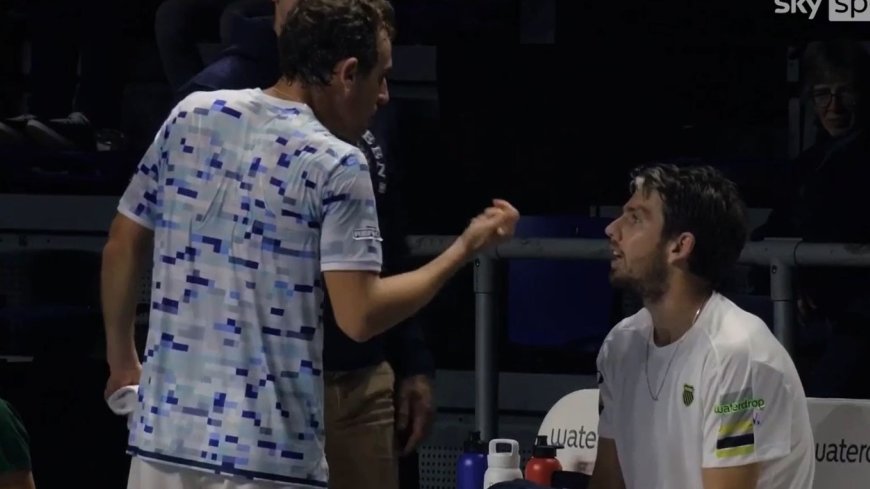 Cameron Norrie awkwardly rows with opponent after securing first win in months