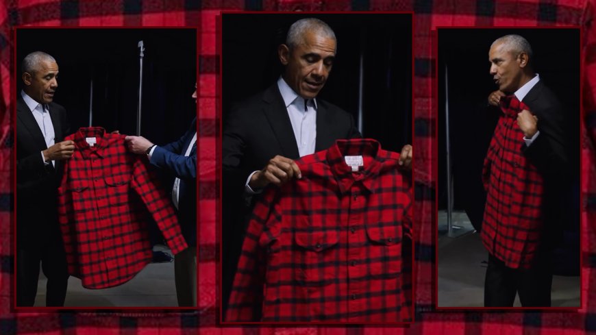 Barack Obama Is Now the Bemused Owner of a $145 All-American Shirt