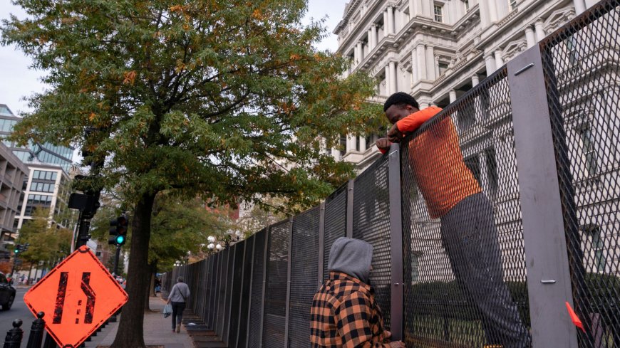 'These are extraordinary times': Snipers at election offices and staff in bulletproof vests