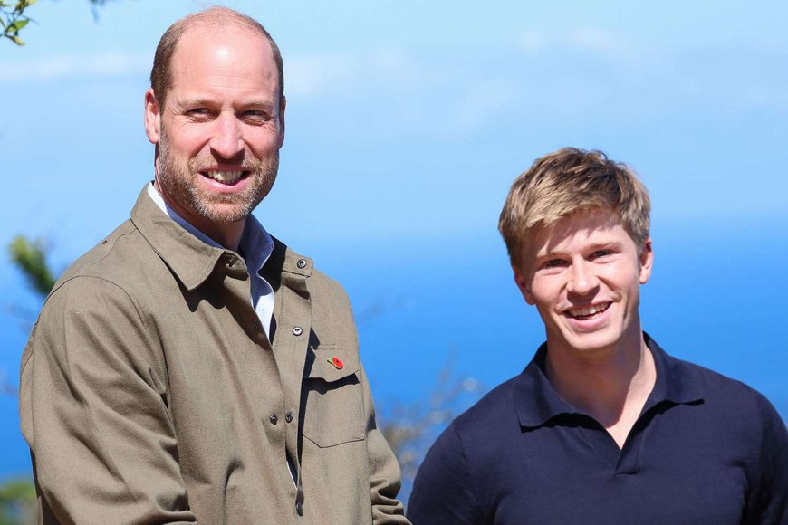 Prince William and Robert Irwin Join Forces in Cape Town for Earthshot Prize