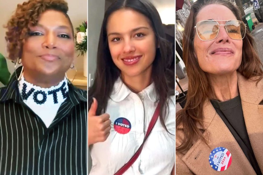 They Voted! See All the Celebrities Sharing Selfies After Casting Their Presidential Ballot