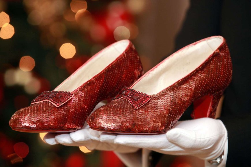 Ruby Slippers from “The Wizard of Oz” Being Auctioned for $800,000 After Being Stolen by Former Mobster