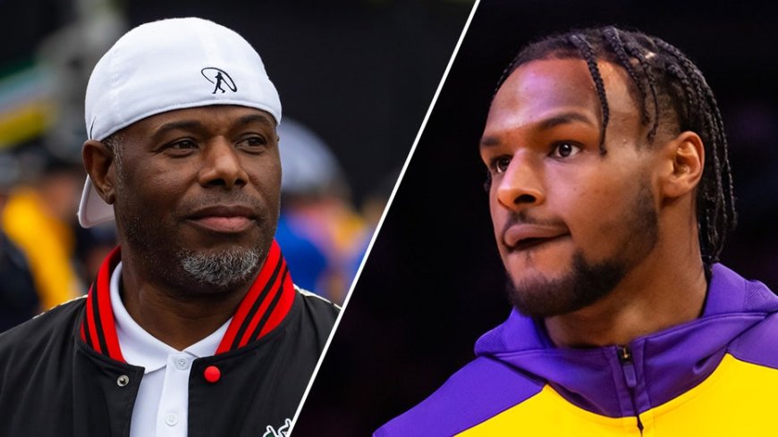 MLB great Ken Griffey Jr offers advice to Lakers' Bronny James: 'Relax and enjoy it'