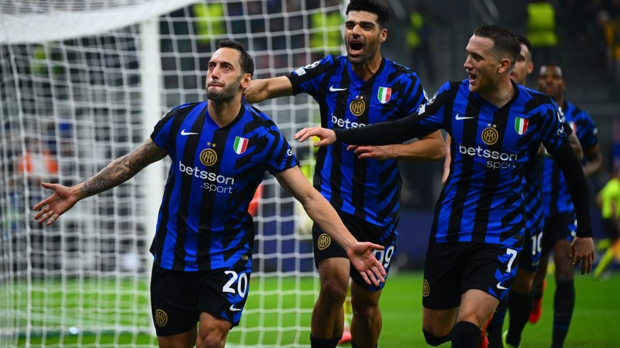 Champions League LIVE: Arsenal beaten by Inter following controversial penalty, Aston Villa lose after bizarre Mings handball, Lewandowski nears 100 club