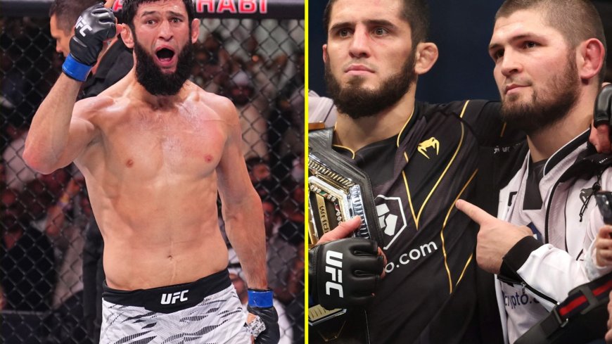 ‘Unbelievable’ Khamzat Chimaev earns big praise off Team Khabib for jaw-breaking UFC victory – and Joe Rogan agrees