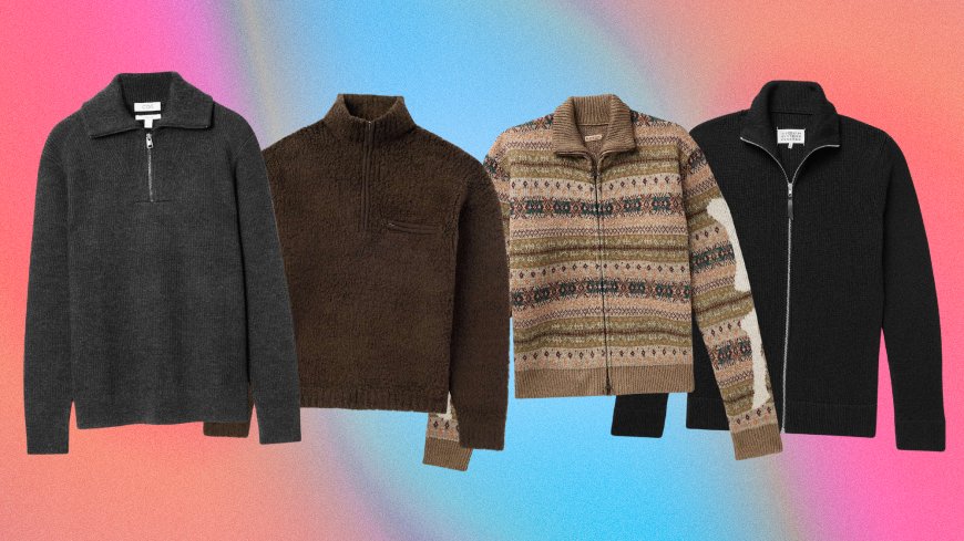 Steal These Zip-Up Sweaters From Your Dad Immediately