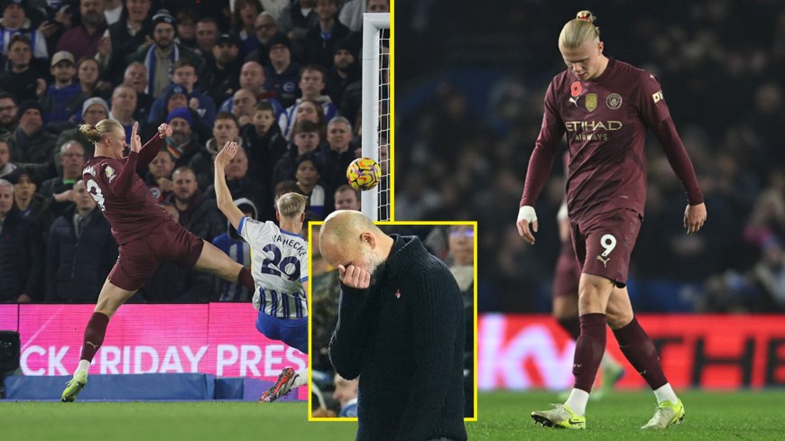 Erling Haaland smashes 29-year Premier League record as Pep Guardiola suffers unwanted first of career