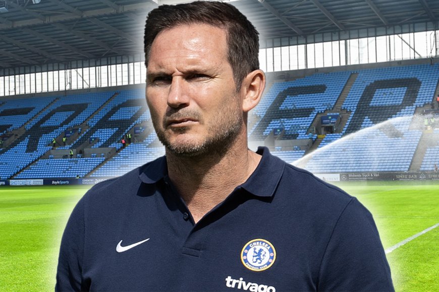 Frank Lampard the front runner to be Mark Robins’ successor at Coventry City