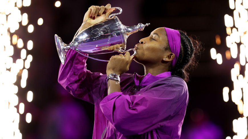 Coco Gauff sends message to haters after winning WTA Finals and making history