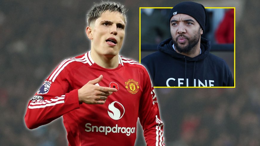 ‘Football isn’t for you’ -Troy Deeney rips into Alejandro Garnacho for refusing to celebrate