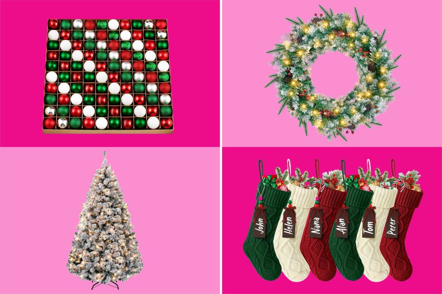 Artificial Christmas Trees, Ornaments, and More Holiday Decor Is Up to 68% Off at Walmart Now