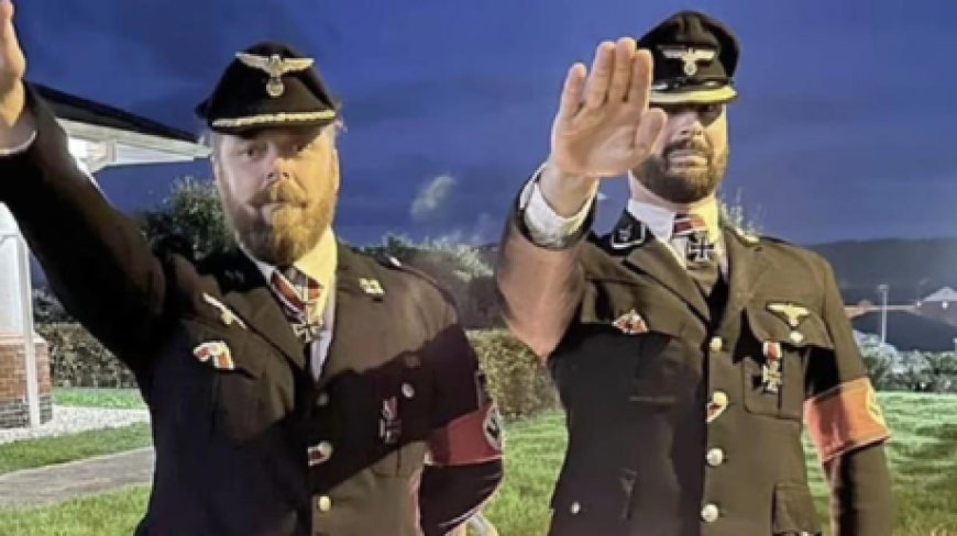 British officers in trouble for dressing up as Nazis