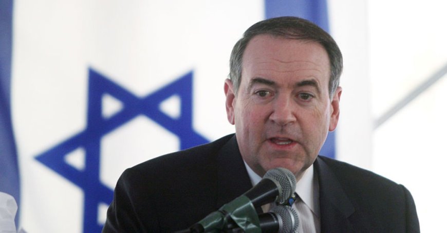 What Mike Huckabee, Trump’s Pick for Israel Ambassador, Has Said About the Middle East