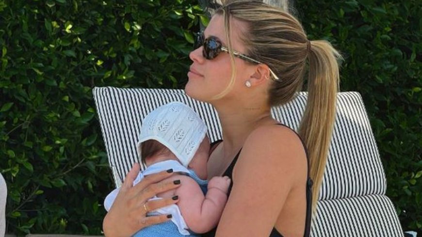 Sofia Richie says 5-month-old baby has real phone