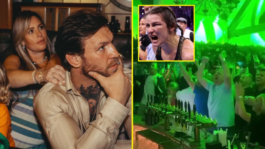 Conor McGregor hosted incredible Katie Taylor party at his own pub to watch ‘Fight of the Year’