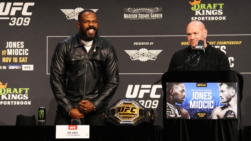 UFC 309 press conference erupts as Dana White gives final response to Jon Jones vs Tom Aspinall