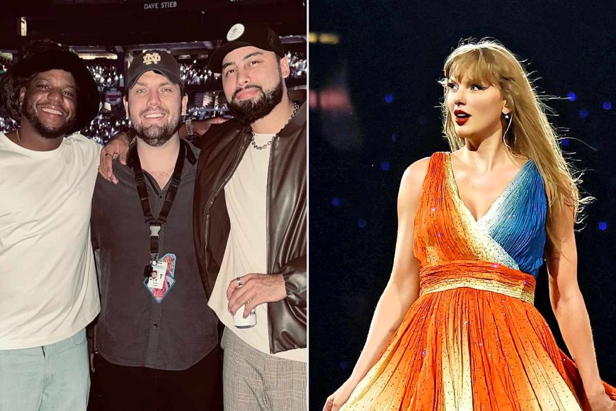 Taylor Swift's Brother Austin Hangs Out with Travis Kelce's Friends at 2nd Toronto Eras Tour Show