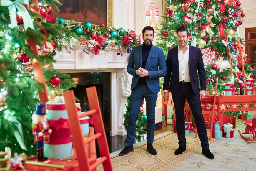 Drew & Jonathan Scott Settle Age-Old Debate About Decorating for Christmas Before Thanksgiving (Exclusive)