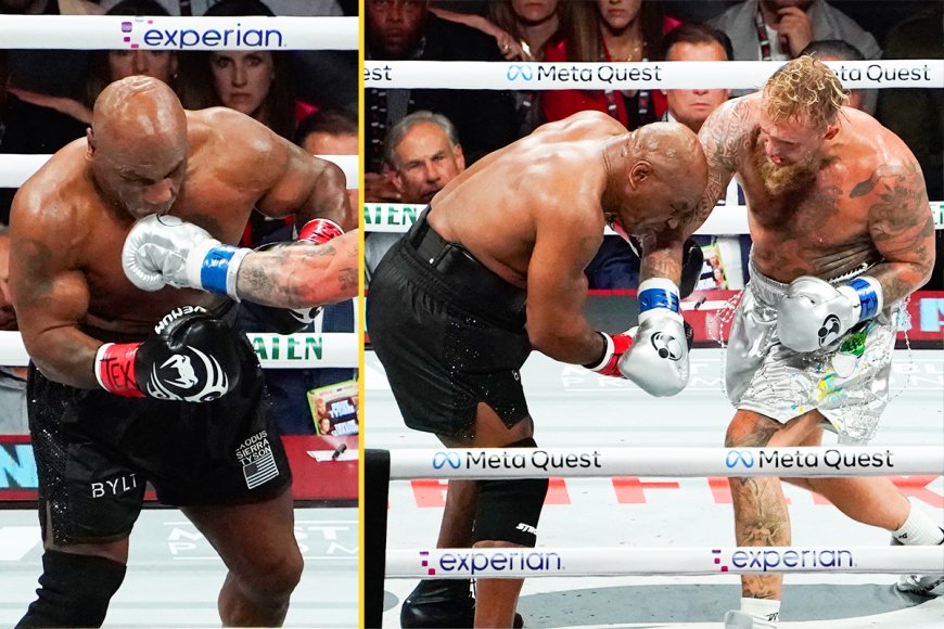 ‘A sad disgrace’ – Jake Paul BEATS Mike Tyson but fans are miserable and furious with commission as legend struggles badly