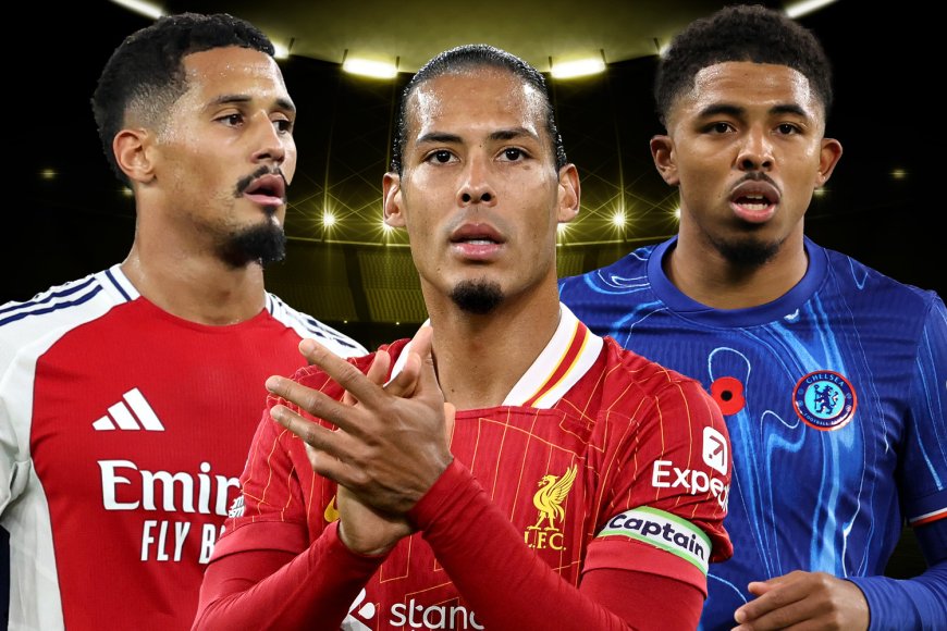 Surprise player named Premier League’s best centre-back with William Saliba also included – but no Virgil van Dijk