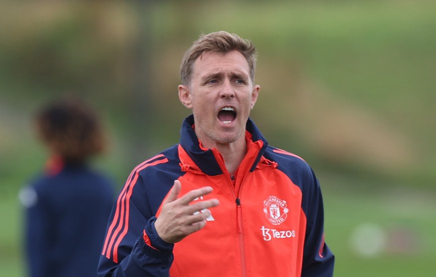 Darren Fletcher had to be held back by Man United staff member as he launched X-rated verbal outburst