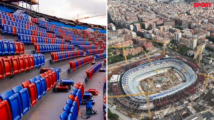 Legendary Champions League stadium unrecognisable as rival fans ‘get backache just looking at’ 104,000-seater rebuild