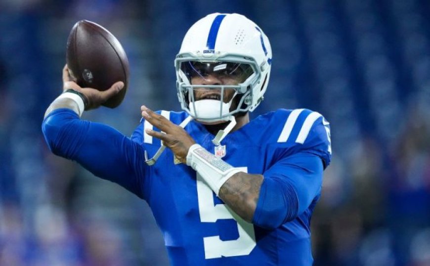 Anthony Richardson has been named the Colts’ starting QB for the rest of the 2024 season