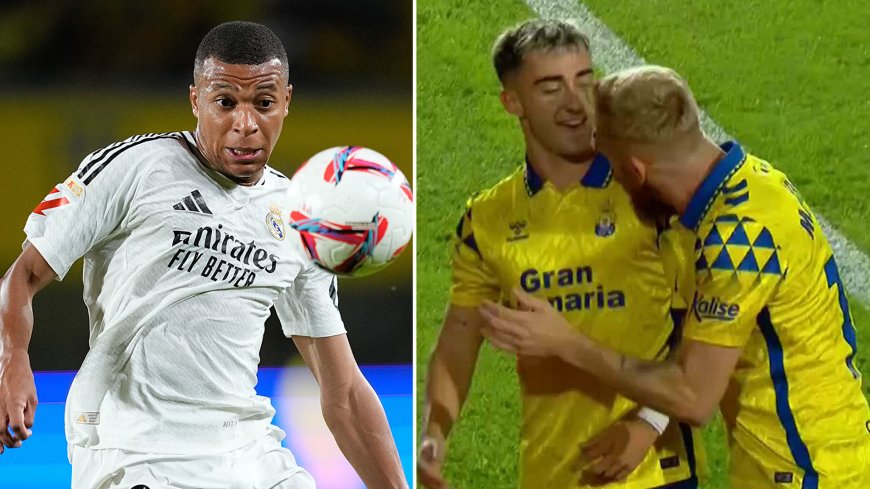 Fans say ‘hang it in the Louvre’ as Oli McBurnie outplays Mbappe with assist for minnows in shock draw with Real Madrid