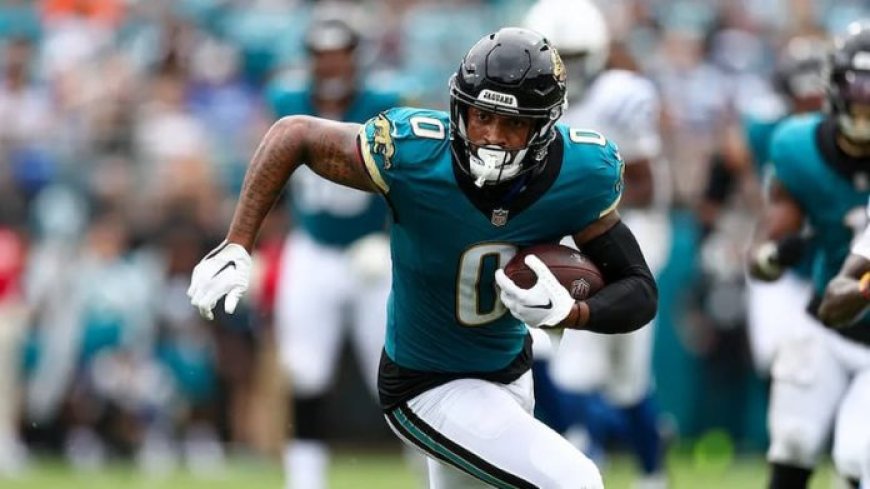 Jaguars’ Gabe Davis suffered a torn meniscus and will miss the rest of the 2024 season