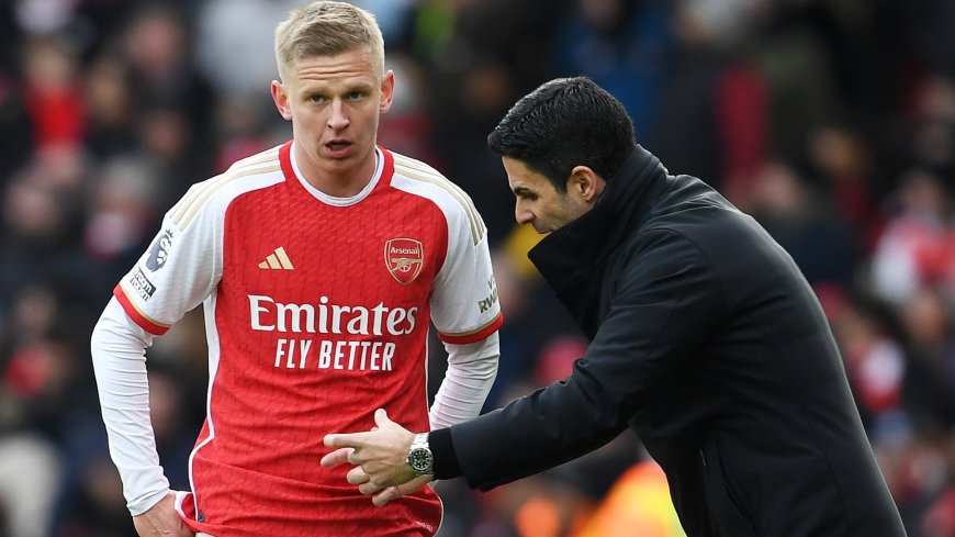 Oleksandr Zinchenko shares cheeky tactic Mikel Arteta uses as part of last-minute matchday mind games