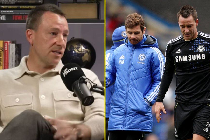 ‘Really uncomfortable’ – Andre Villas-Boas power play saw John Terry and Chelsea legends refuse to board plane