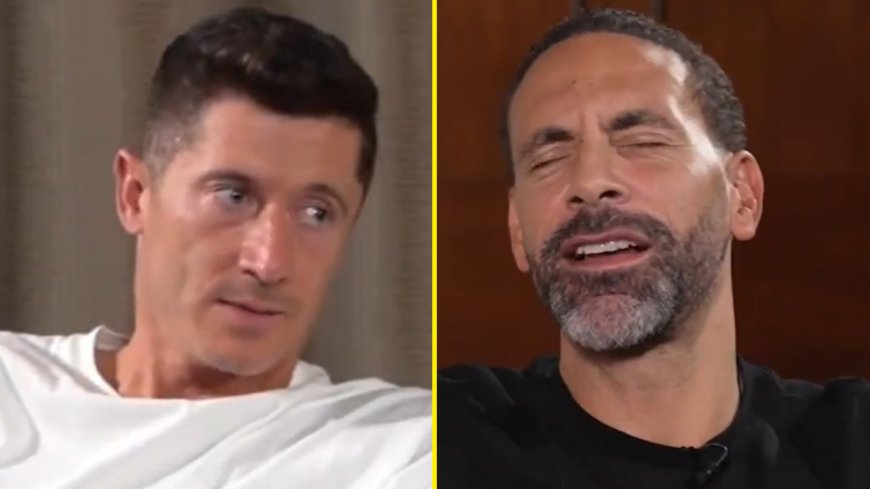 Robert Lewandowski leaves Rio Ferdinand heartbroken with Manchester United transfer revelation