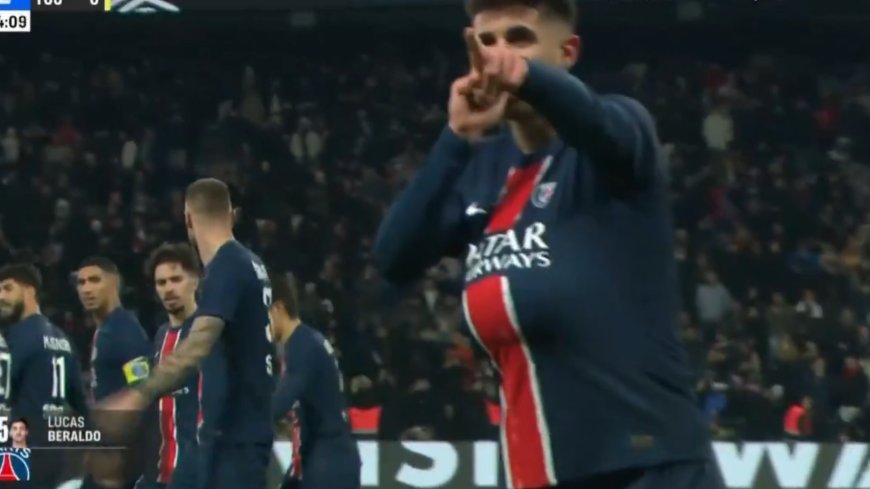 Video: Lucas Beraldo Delivers Brilliant Insurance Goal Against Toulouse