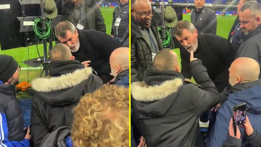 Roy Keane offers Ipswich Town fan out in car park in heated confrontation on Portman Road return