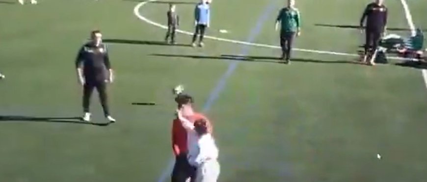 WATCH: Mother in Andalusia slaps referee after under-12s match