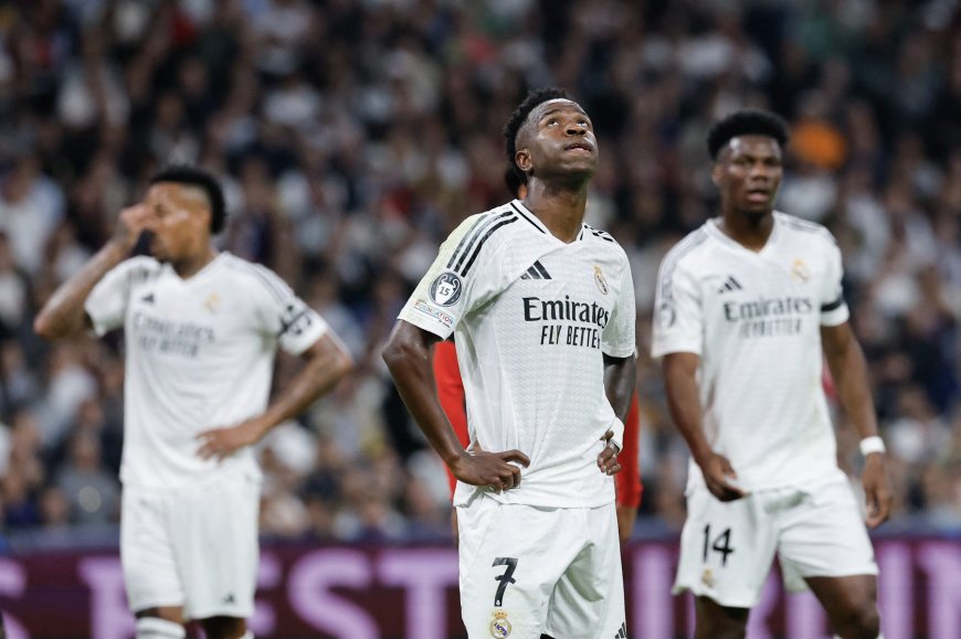 Real Madrid dealt hammer-blow as Vinicius Junior is ruled out with hamstring injury