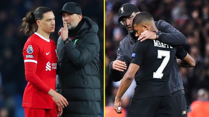 Kylian Mbappe had ‘verbal agreement’ to join Liverpool but U-turn saw Jurgen Klopp sign Darwin Nunez