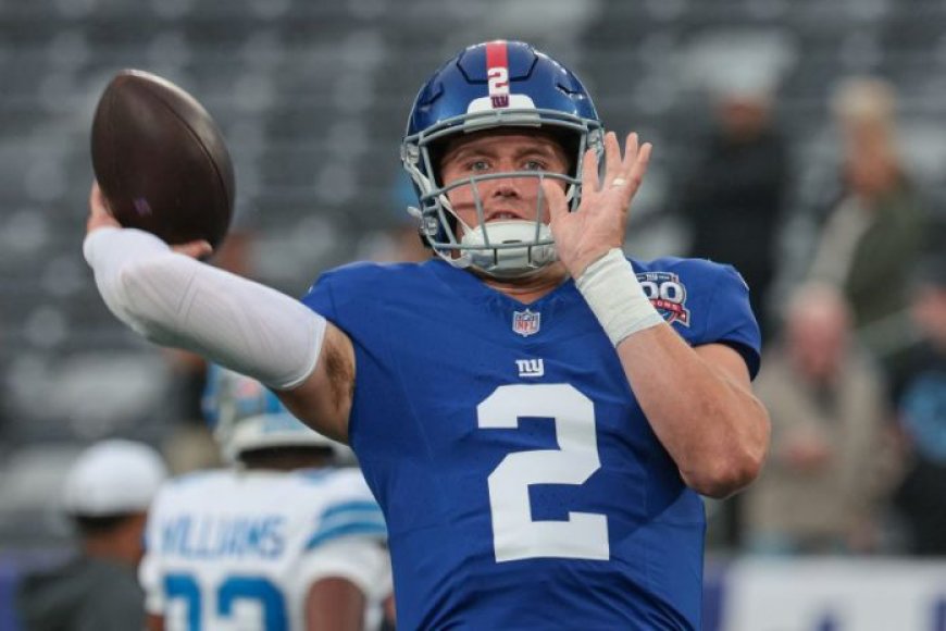 Drew Lock will start for the Giants on Thanksgiving vs. the Cowboys