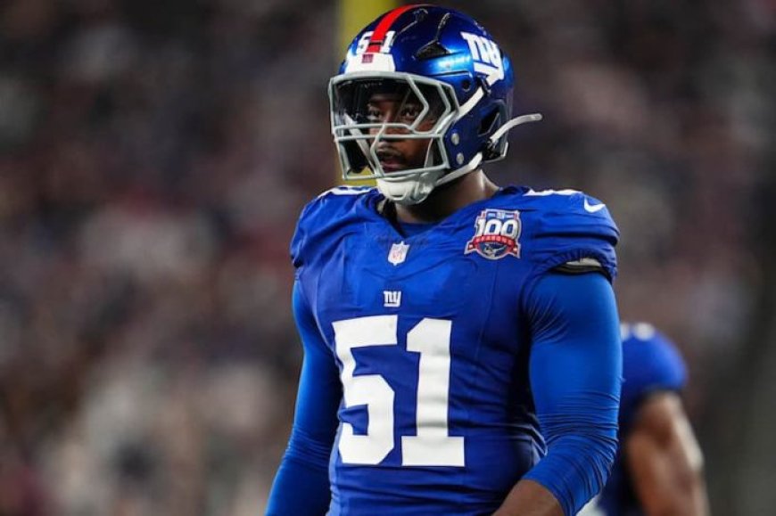 Giants’ Azeez Ojulari has been placed on the IR with a toe injury that will not require surgery