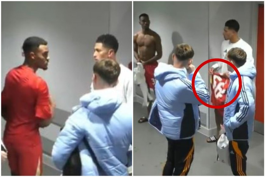 Video footage captures intriguing Jude Bellingham incident in the tunnel after Liverpool game