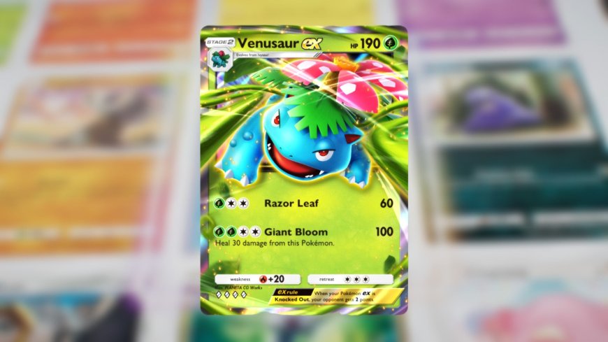 The Pokemon TCG Pocket Venusaur drop event is finally here - here's what you can get