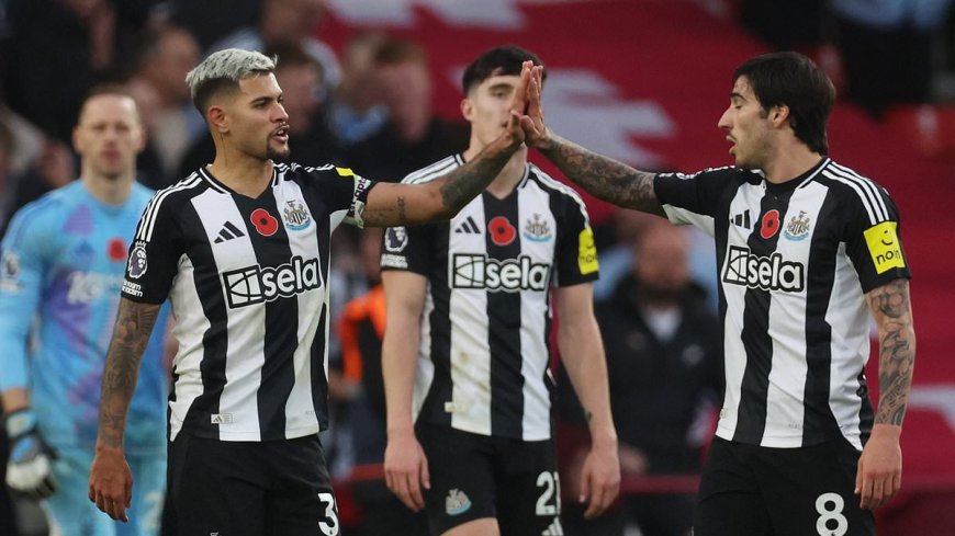 Eddie Howe insists he will only play Bruno Guimaraes and Sandro Tonali together IF it benefits the team – as Newcastle boss says it is his responsibility to find a way to do that