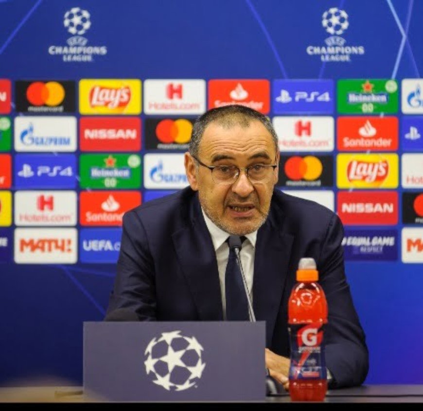 Sarri: “I was wrong to leave Chelsea for Juventus. I would like to come back to the Premier League”