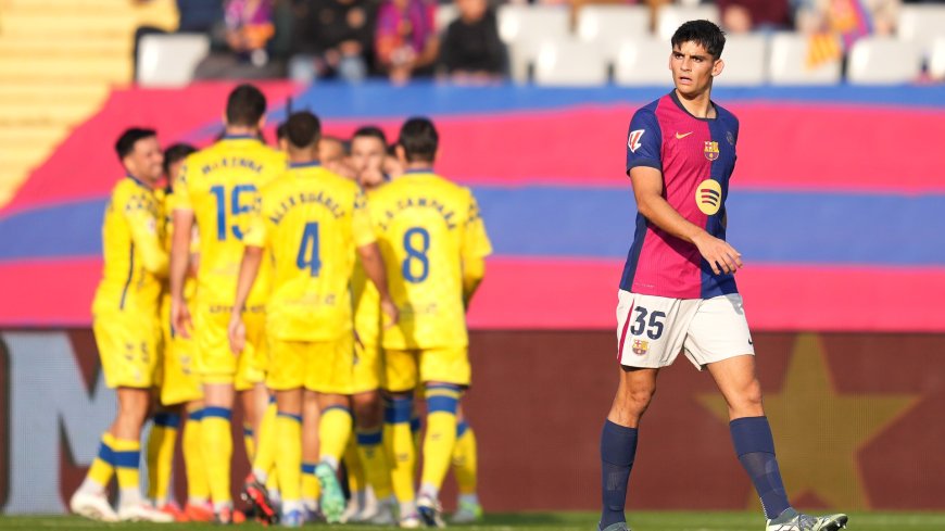 Barcelona’s stunning 53-year record ended by forgotten Premier League stars as Las Palmas ruin Lamine Yamal return