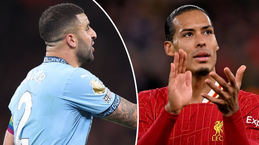 Liverpool captain Virgil van Dijk reveals unusual reason he was 'annoyed' with Man City skipper Kyle Walker at Anfield