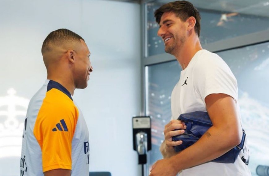 ‘It’s Similar to What Happened to Me’ – Real Madrid Goalkeeper Thibaut Courtois Is Confident Under-Pressure Kylian Mbappe Will Come Good