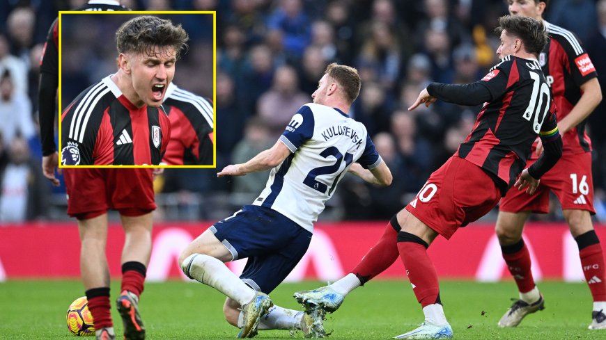 ‘Could have broken his leg’ – Tom Cairney goes from hero to zero as Fulham skipper sent off for horrendous tackle